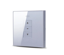 Load image into Gallery viewer, 1 Channel Wall Type Radio Transmitter Remote Controller Switch for Roller Shutter Tubular Motor cw