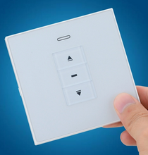 Load image into Gallery viewer, 1 Channel Wall Type Radio Transmitter Remote Controller Switch for Roller Shutter Tubular Motor cw