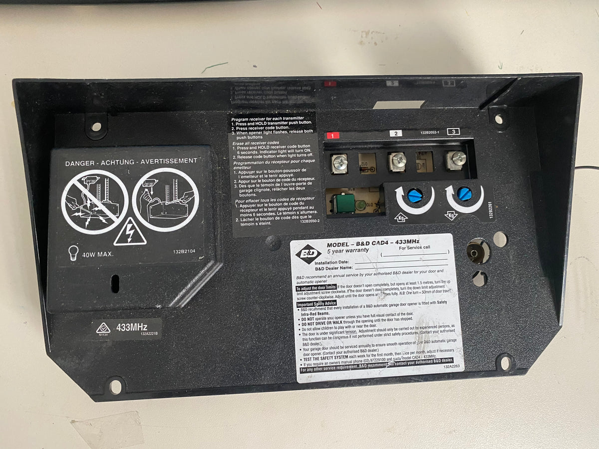 bnd b&D cad4 control a door control board sectional door B&D Controll LOCKMATIC