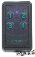 Load image into Gallery viewer, Elsema Key304 Garage Door Remote 4 Button Transmitter, 10 Dipswitches - LOCKMATIC