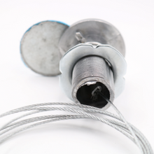 Load image into Gallery viewer, Garage door emergency lock core pulling lock steel cable pulling lock for sectional door part - LOCKMATIC