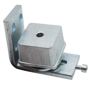 300kgs Bearing Swing Gate Hinge 50 x 50 SHS Steel Tube frame Knock In punch hinge