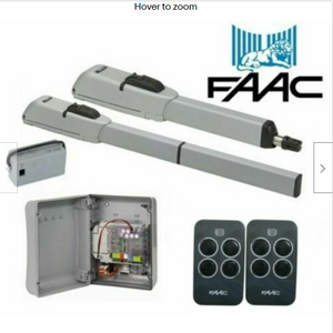 FAAC 415 24V Automatic Double Swing Gate Motor Opener Kit Operator