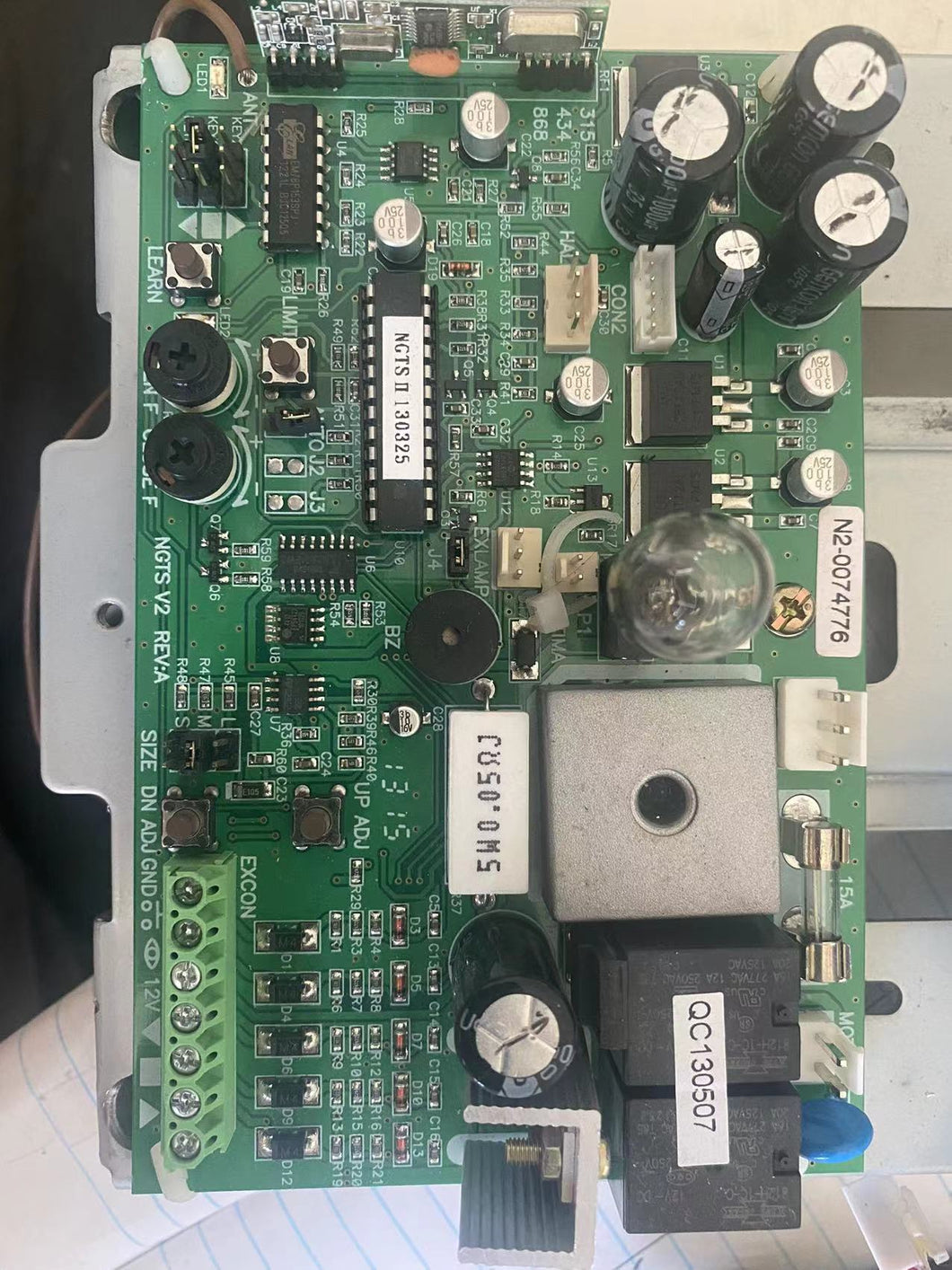 gliderol gts panel lift door motor control board , circuit board main board NGTS v2 REV:A
