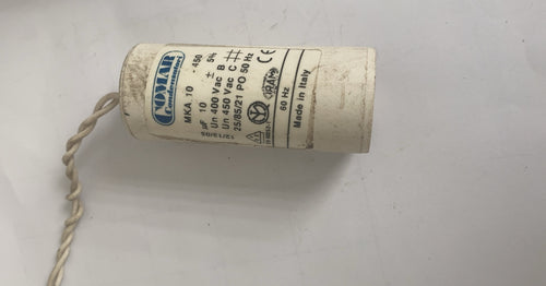 comar uf10 capacitor for garage gate (used) - LOCKMATIC