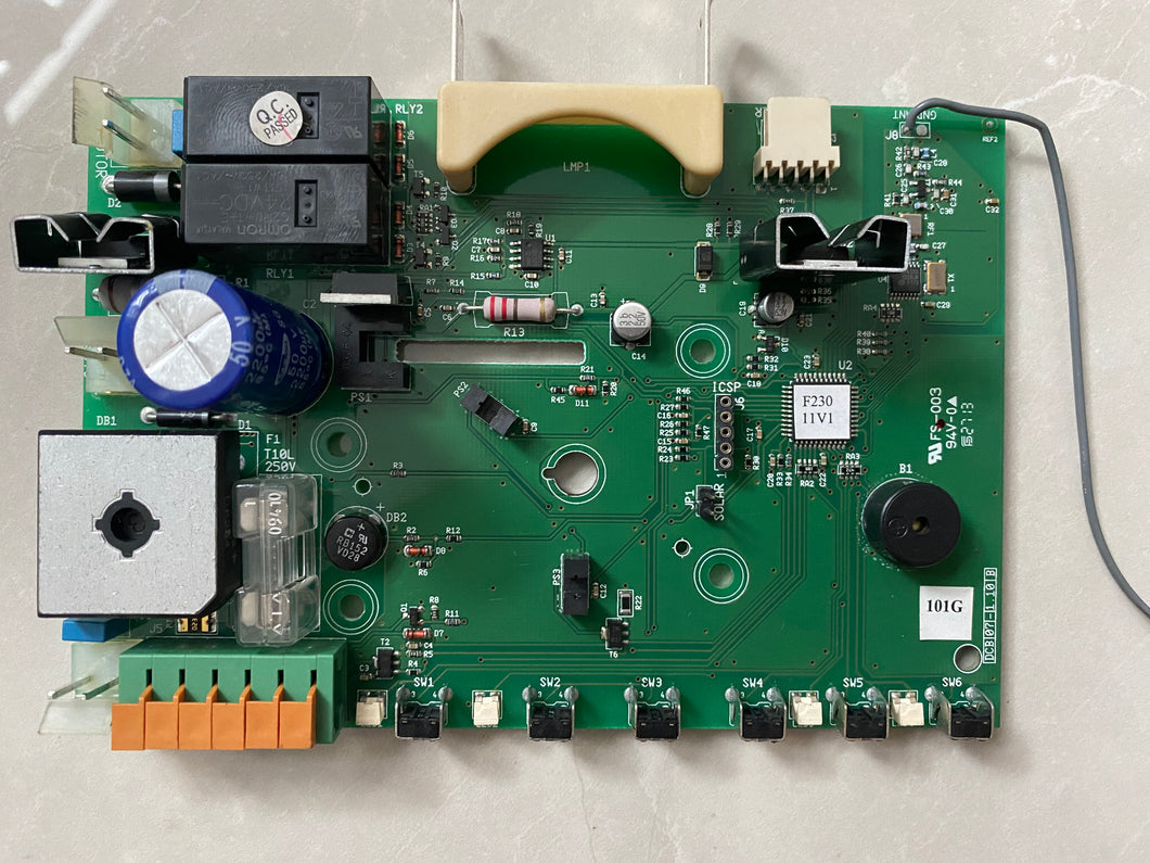 ata gdo11v1 main board F230 DCB07-1.10B garage door opener control board sectional door part (used) - LOCKMATIC