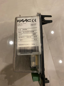 faac 740 sliding gate control board cod 7209780 used - LOCKMATIC