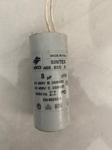 sintex 8UF capacitor for faac 415 230 gate opener - LOCKMATIC