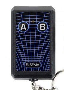 Elsema KEY-302 Keyring Transmitter 27Mhz Garage Door Remote Control 10 Dipswitch - LOCKMATIC