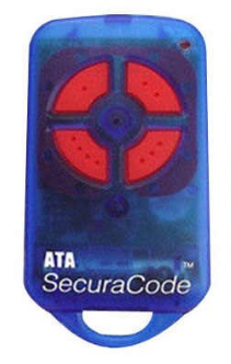 Genuine ATA PTX-4 blue Remote  red button - LOCKMATIC