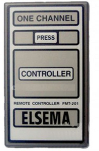 ELSEMA FMT-201 27mhz large 1 button garage door & gate remote control - LOCKMATIC