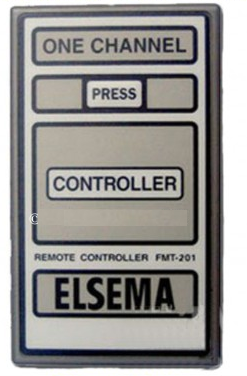 ELSEMA FMT-201 27mhz large 1 button garage door & gate remote control - LOCKMATIC