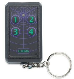 Elsema Key304 Garage Door Remote 4 Button Transmitter, 10 Dipswitches - LOCKMATIC