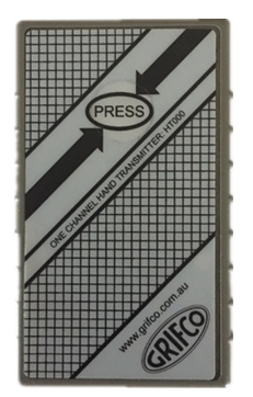 Grifco GRIFCO One channel transmitter HT000 GRIFCO One channel transmitter HT000 - LOCKMATIC
