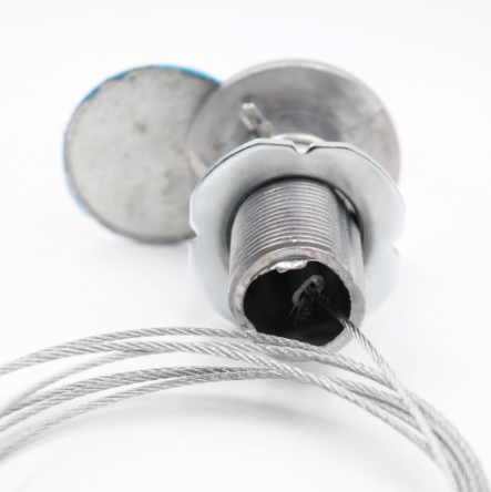 Garage door emergency lock core pulling lock steel cable pulling lock ...