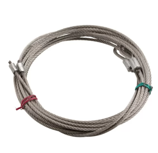 Sectional Garage Door Cables  Pre-made a pair of 2.5meters - LOCKMATIC