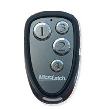 Load image into Gallery viewer, microlatch 4 buttons remote MicroLatch FOB-4B
