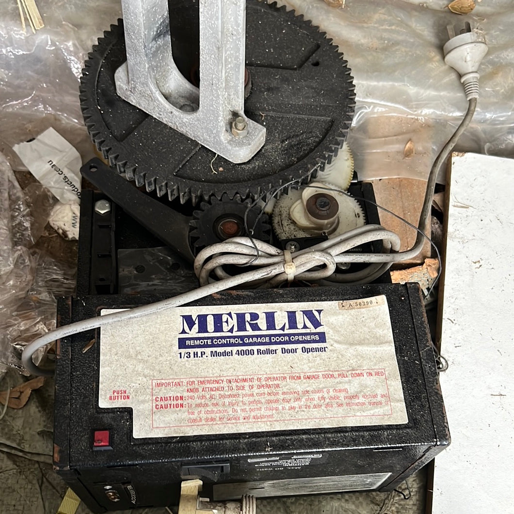 Merlin 1/3 h.p model 4000 roller door opener